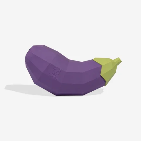 Brinquedo para Cachorros Super Veggiez Berinjela