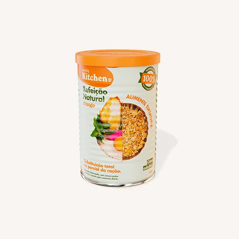 Cães Adultos Refeição Natural - Frango
