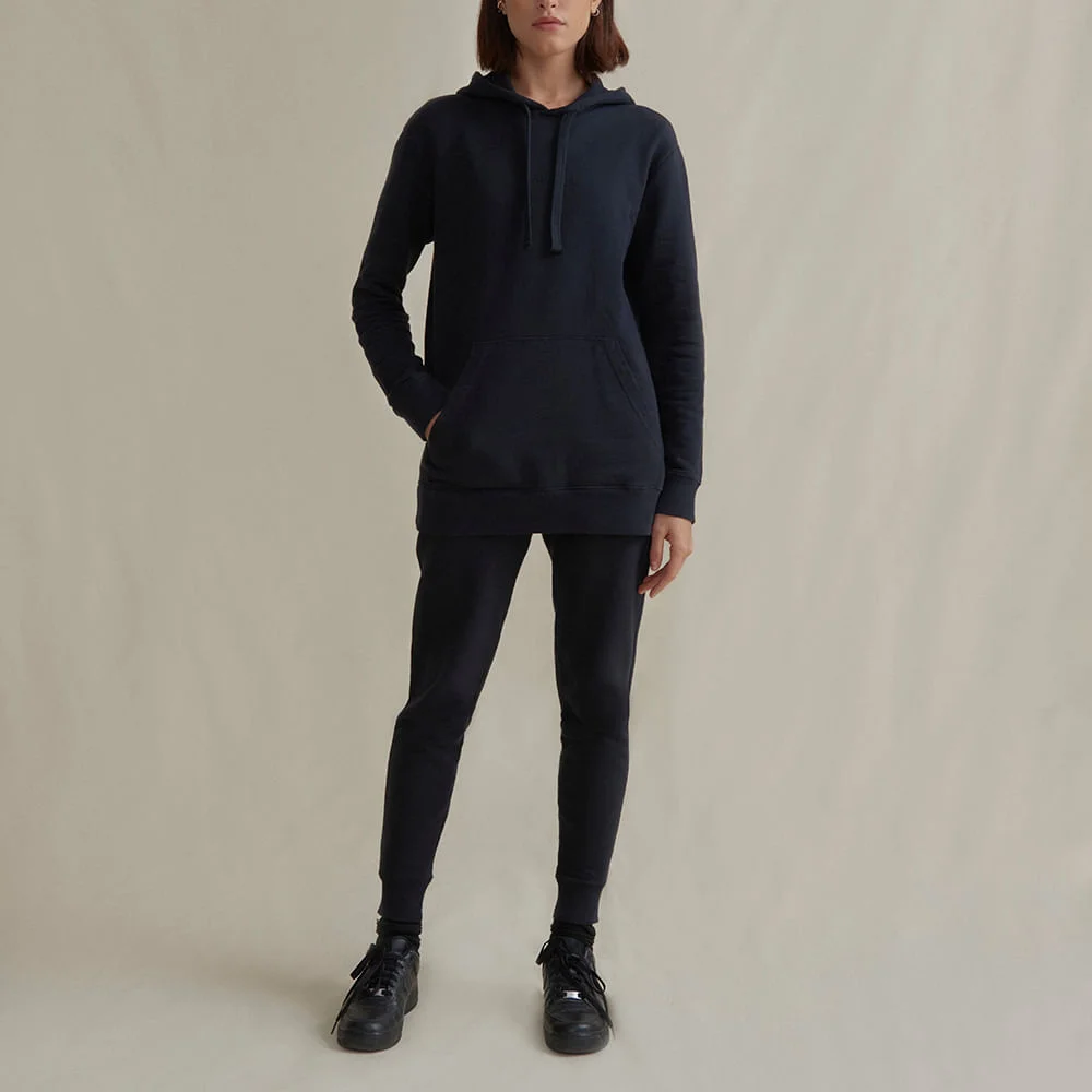 Calça de Moletom Feminina Preto