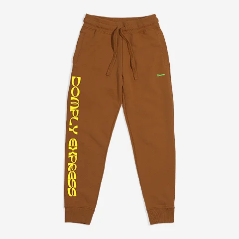Calça de Moletom Feminina Zee.Dog x Domply Marrom