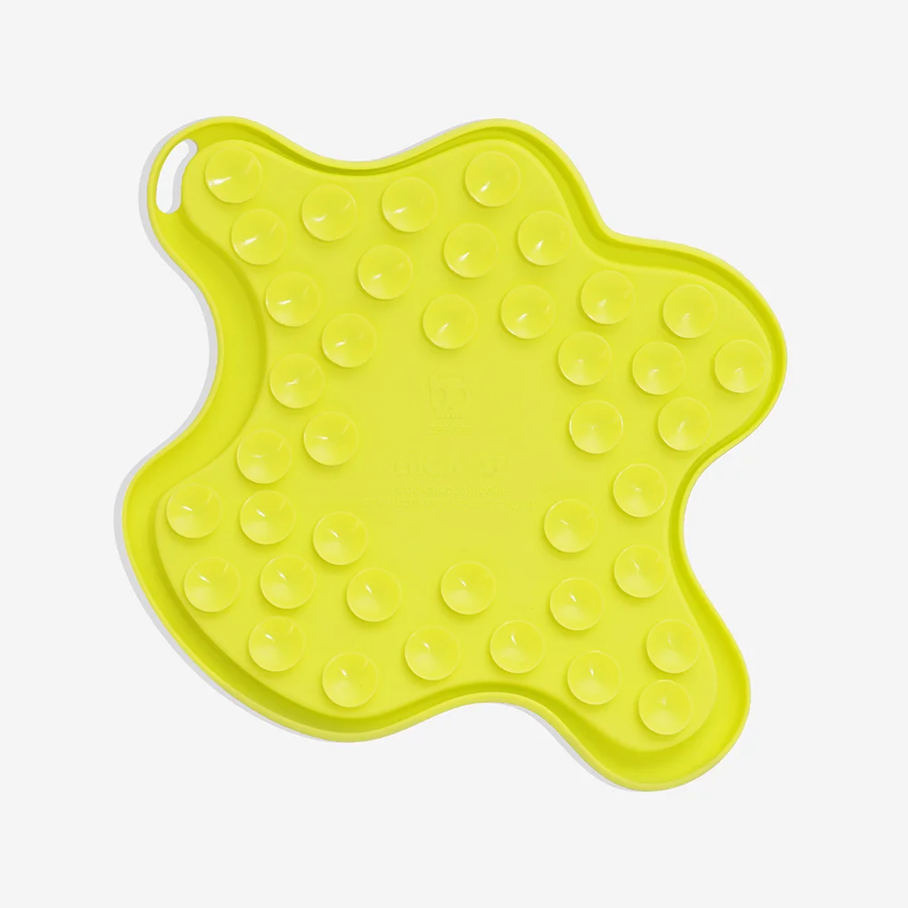 Comedouro Interativo Lik.Mat Verde Fluo
