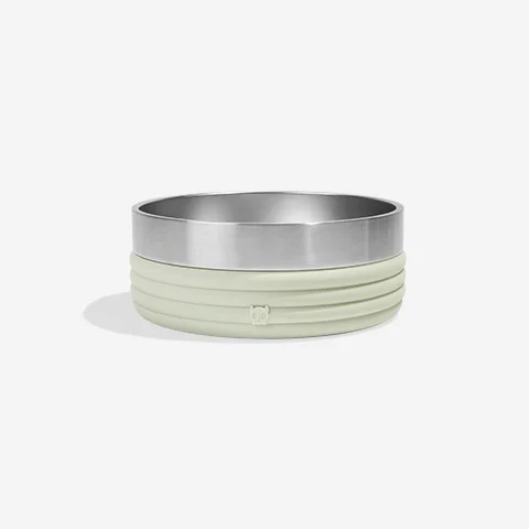 Comedouro para Cachorros Tuff Bowl Rings Sage