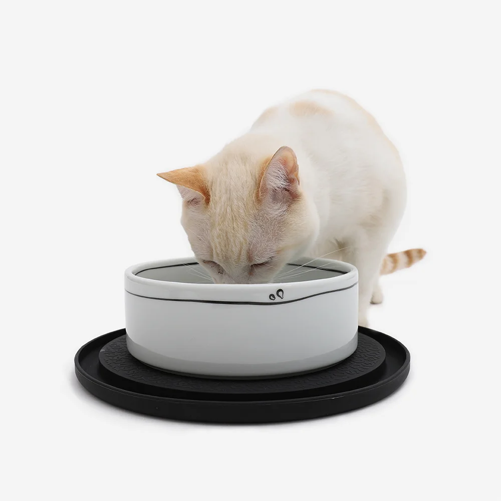 Jogo Americano Antiformiga Cansei de Ser Gato - Preto