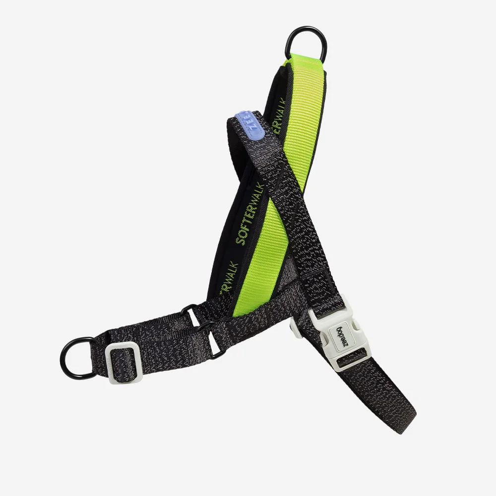 Peitoral Antipuxão SofterWalk para Cachorros Nox