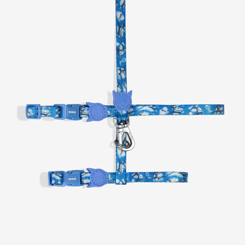Peitoral com Guia Zee.Cat H3D Fly para Gatos