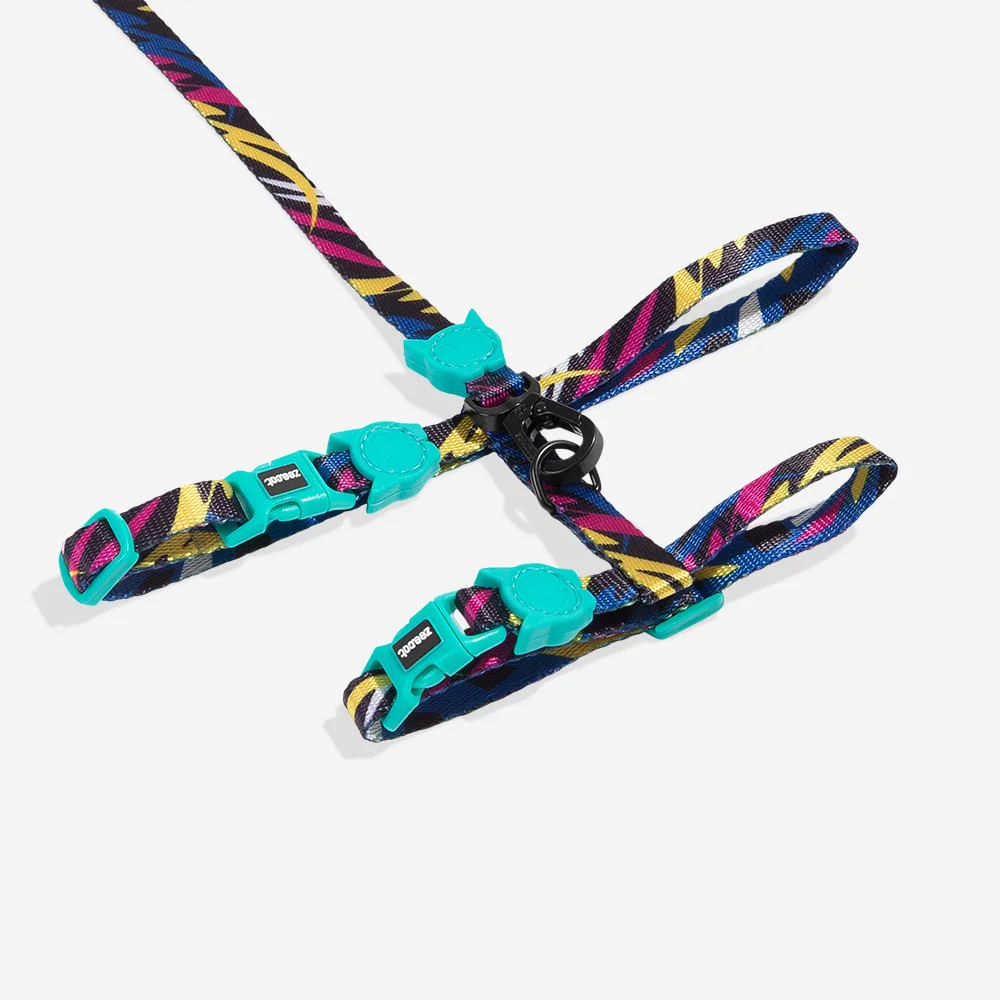Peitoral com Guia Zee.Cat Woozer para Gatos