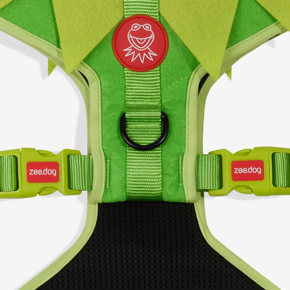 Peitoral para Cachorros Air Mesh Ajustável Kermit
