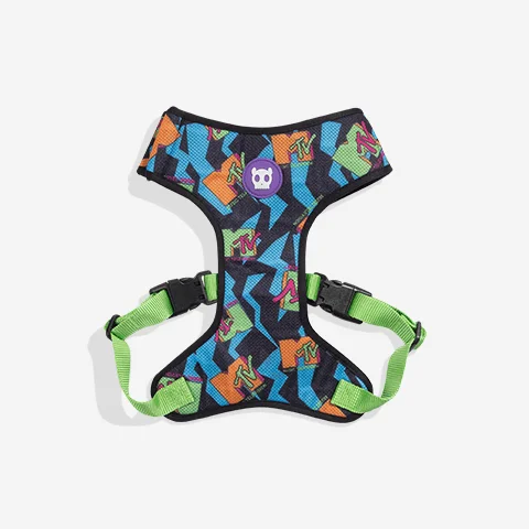 Peitoral para Cachorros Air Mesh Ajustável Zee.Dog X MTV