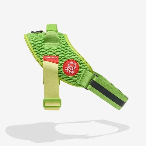 Peitoral para Cachorros FlyHarness Kermit