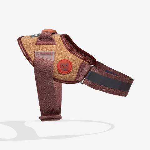 Peitoral para Cachorros FlyHarness Naturals Cocoa