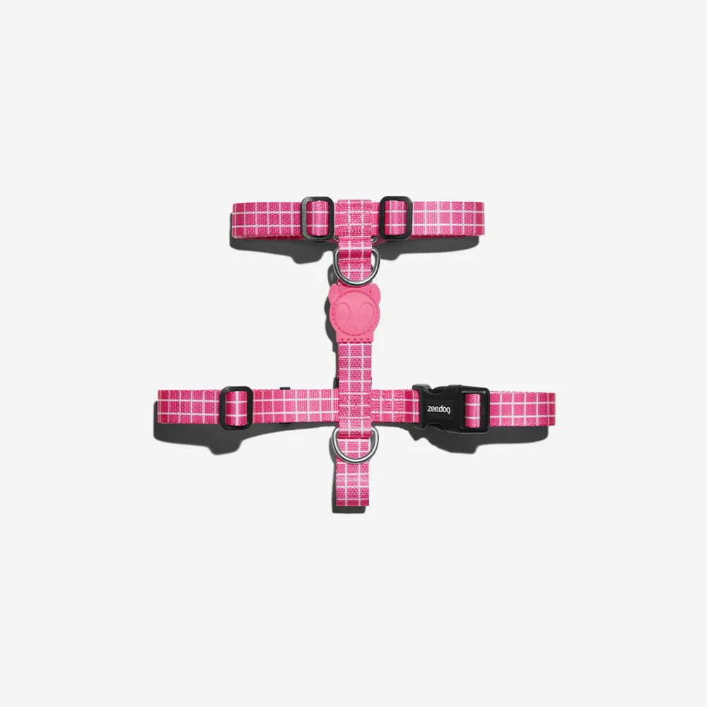 Peitoral para Cachorros H Pink Wave