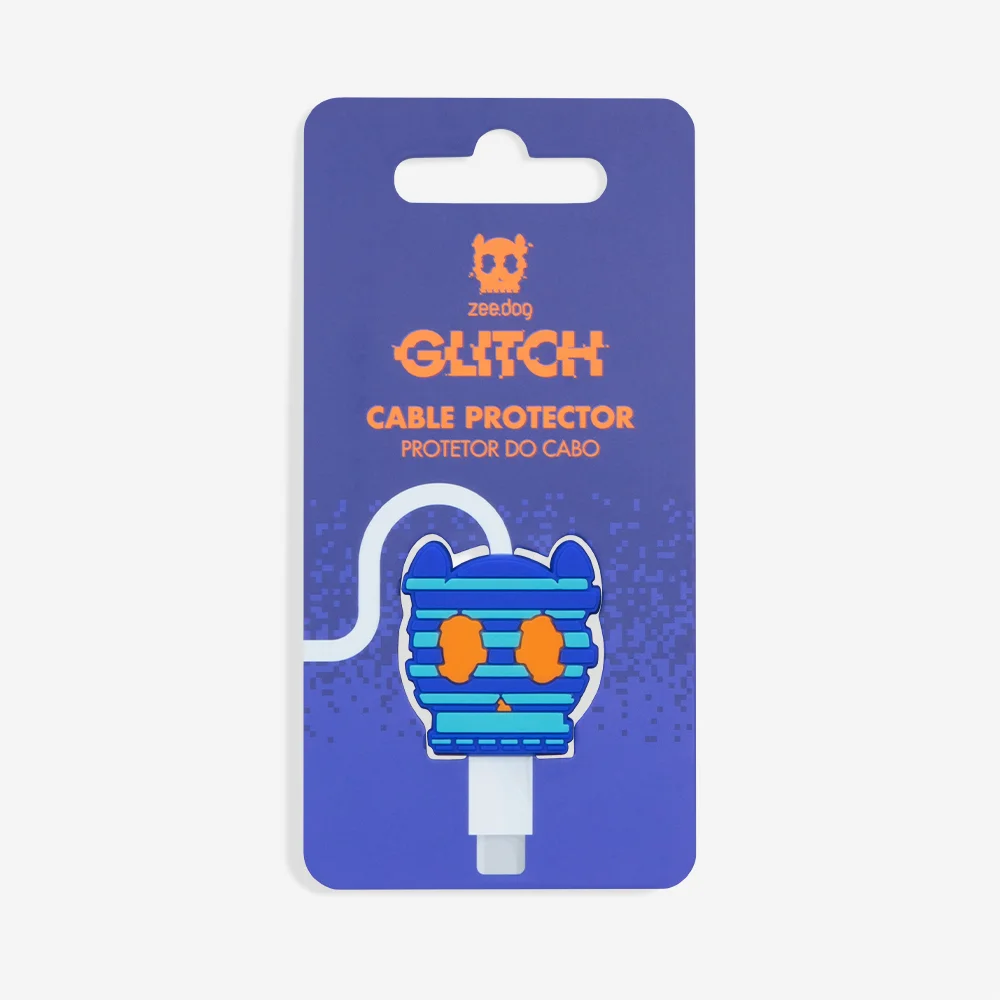 Protetor de Cabo Glitch Error 404