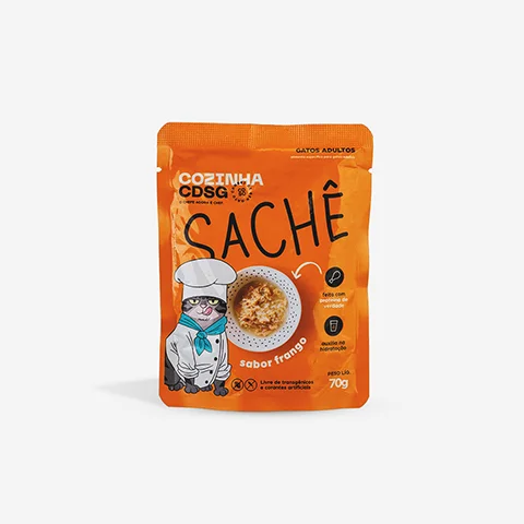 Sachê Cansei de Ser Gato sabor Frango