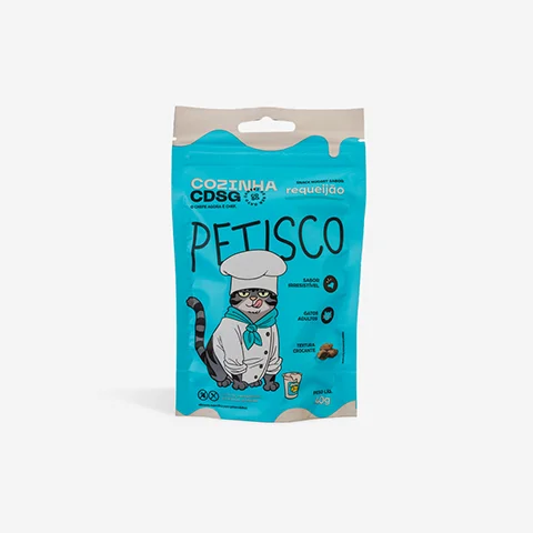 Snack Nugget Cansei de Ser Gato sabor Requeijão